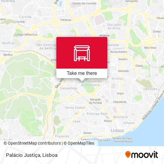 Palácio Justiça map