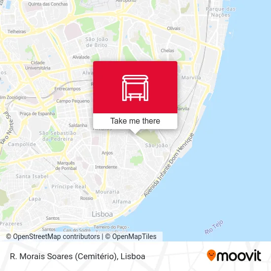 R. Morais Soares (Cemitério) map