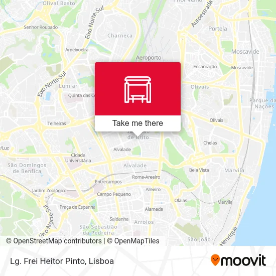 Lg. Frei Heitor Pinto map