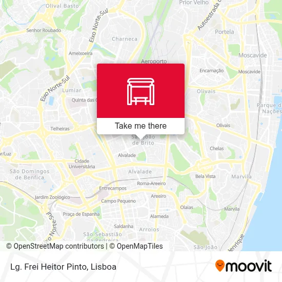 Lg. Frei Heitor Pinto map