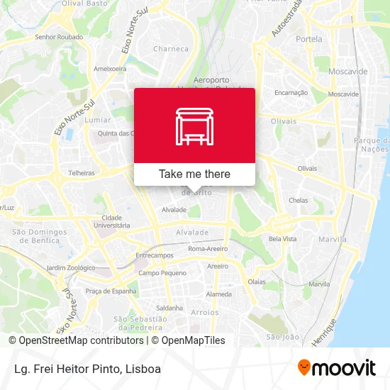 Lg. Frei Heitor Pinto map