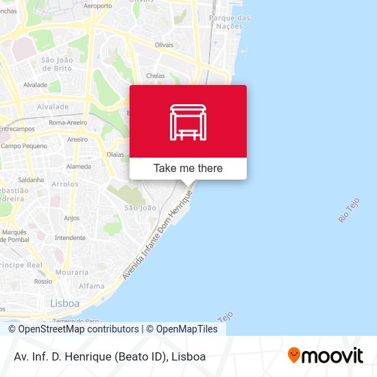 Av. Inf. D. Henrique (Beato ID) map