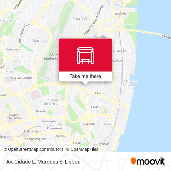Av. Cidade L. Marques S mapa