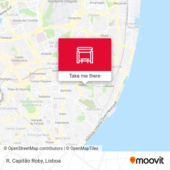 R. Capitão Roby map