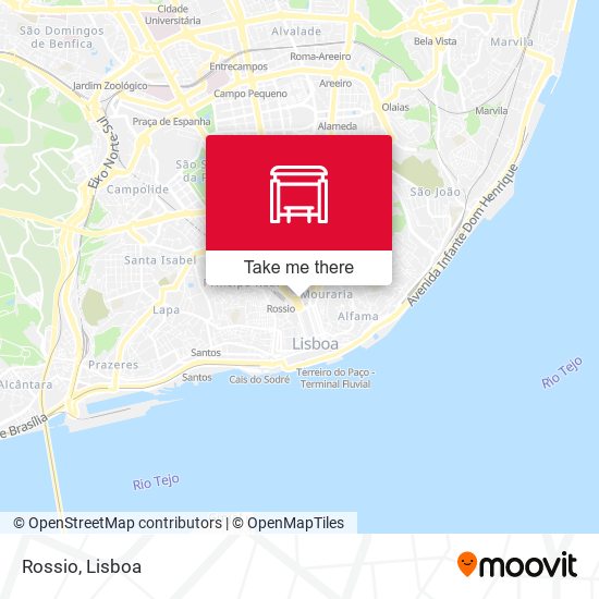 Rossio map