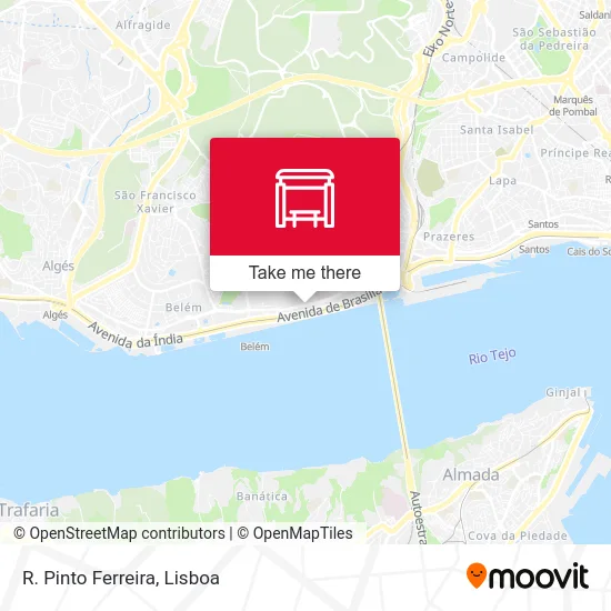 R. Pinto Ferreira map