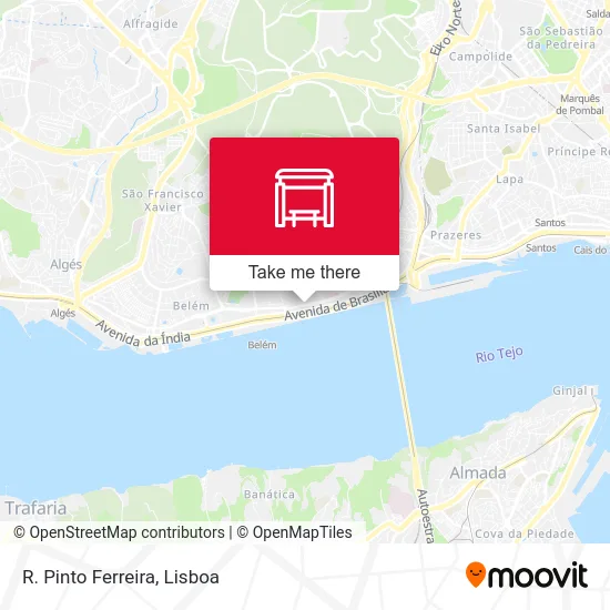 R. Pinto Ferreira map