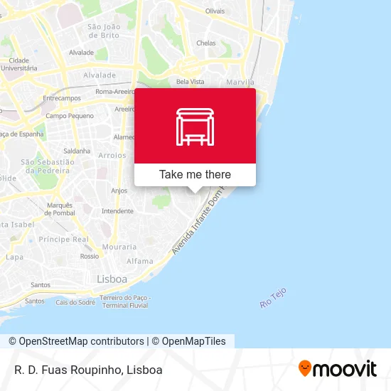 R. D. Fuas Roupinho map