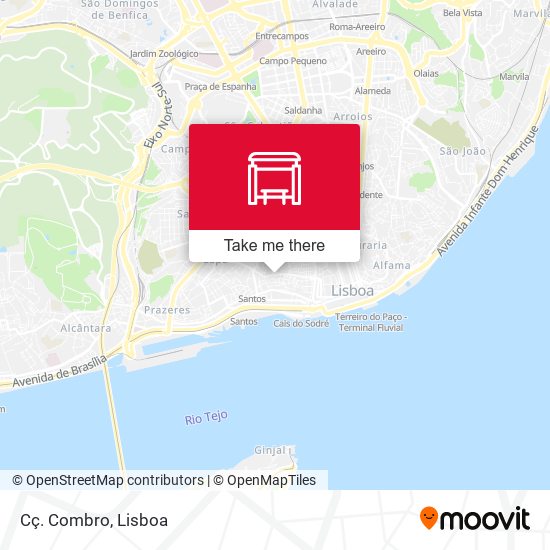 Cç. Combro mapa