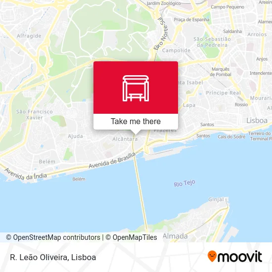 R. Leão Oliveira map