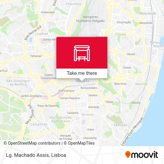 Lg. Machado Assis map