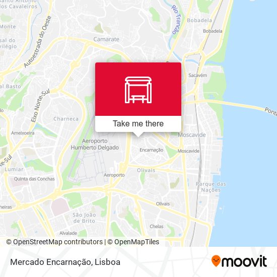 Mercado Encarnação map