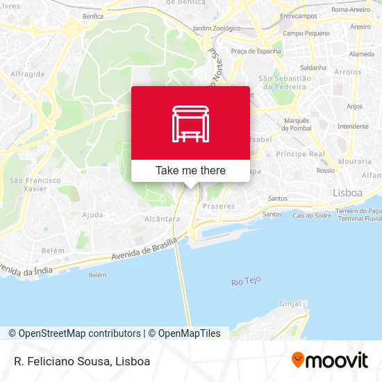 R. Feliciano Sousa map