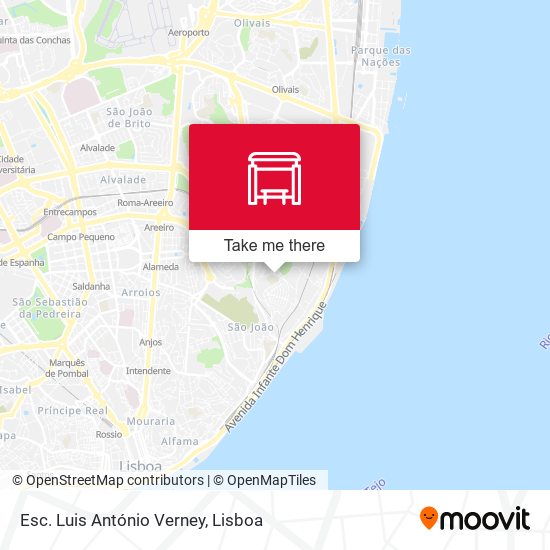 Esc. Luis António Verney mapa