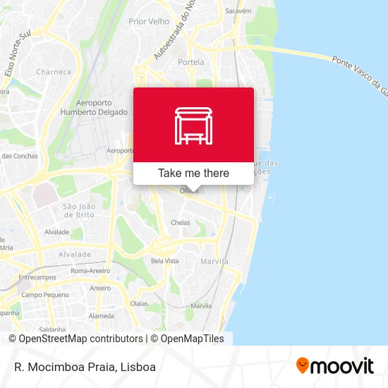 R. Mocimboa Praia map