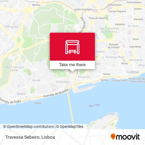 Travessa Sebeiro map