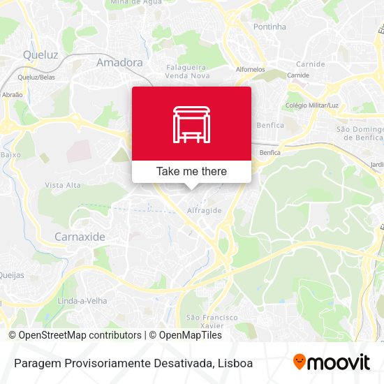 Alfragide (Qta. Grande) mapa