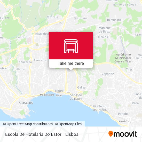 Escola De Hotelaria Do Estoril mapa