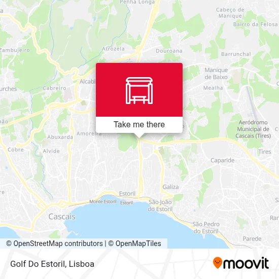 Golf Do Estoril map