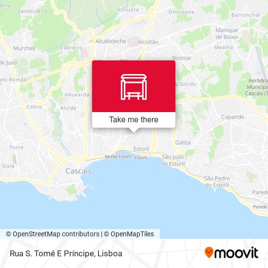 Rua S. Tomé E Príncipe map