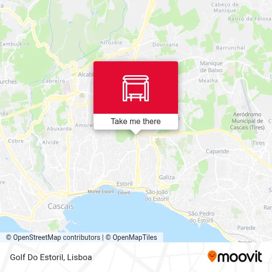 Golf Do Estoril map