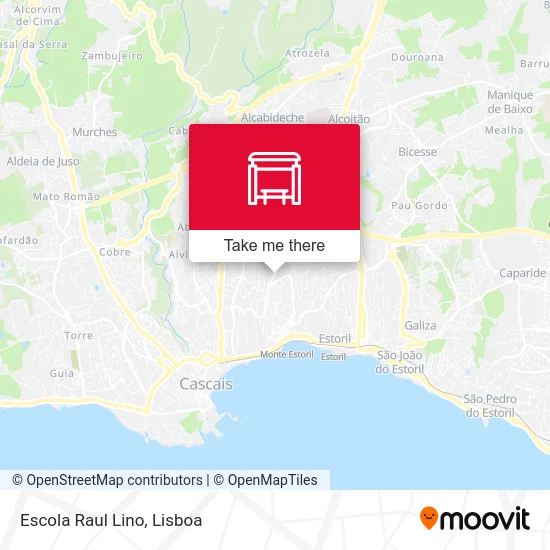 Escola Raul Lino map