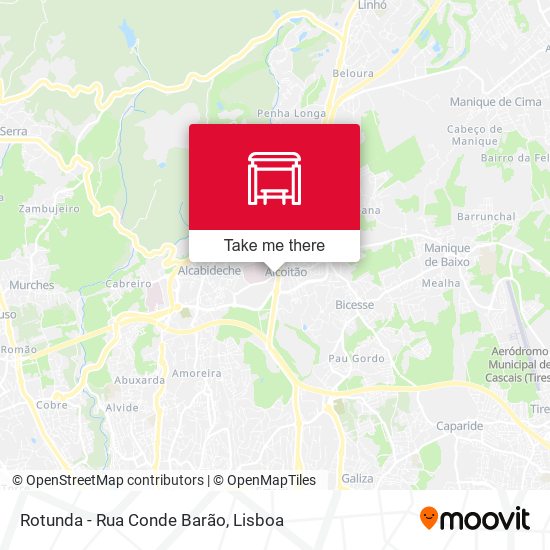 Rotunda - Rua Conde Barão map