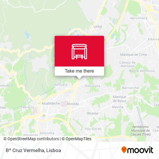 Bº Cruz Vermelha mapa