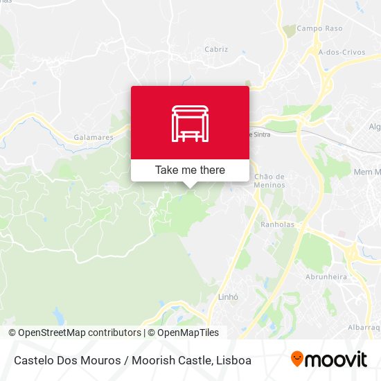 Castelo Dos Mouros / Moorish Castle mapa