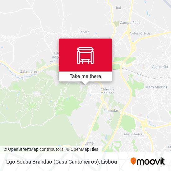 Lgo Sousa Brandão (Casa Cantoneiros) map