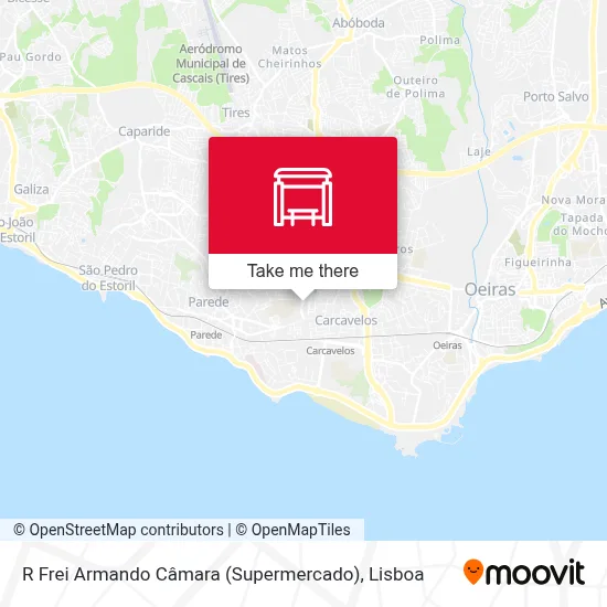 R Frei Armando Câmara (Supermercado) map