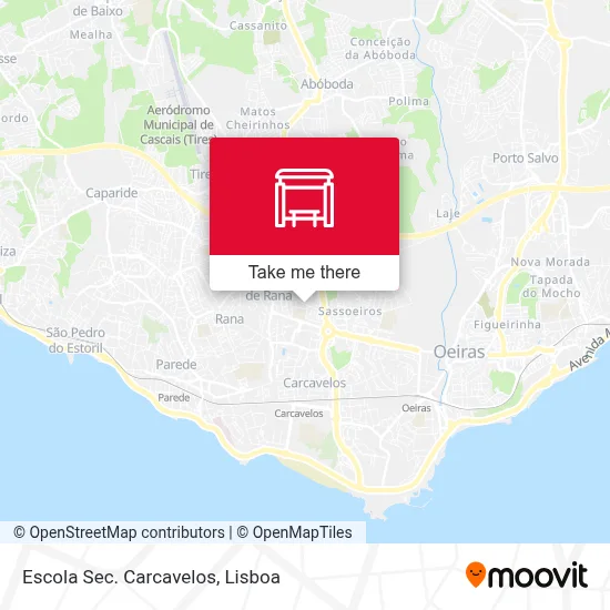 Escola Sec. Carcavelos map
