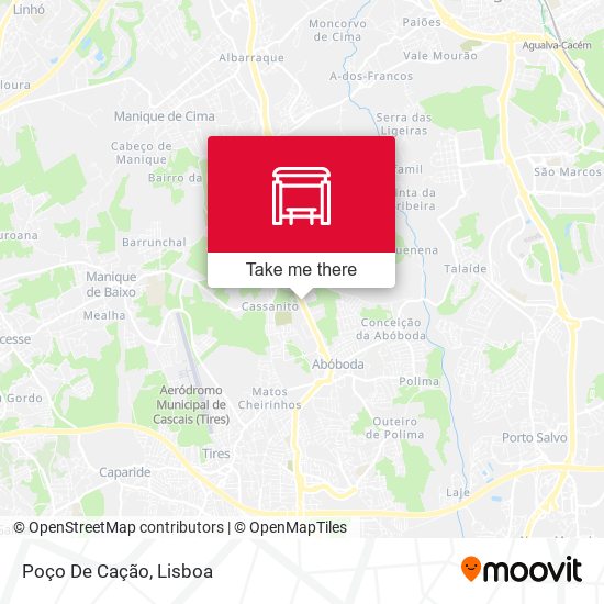 Poço De Cação map