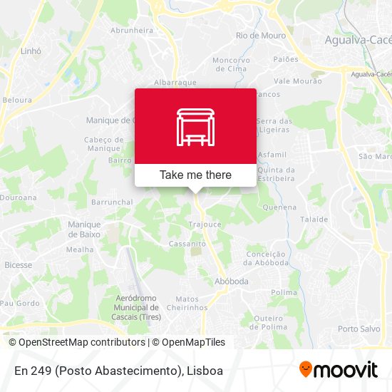 En 249 (Posto Abastecimento) mapa