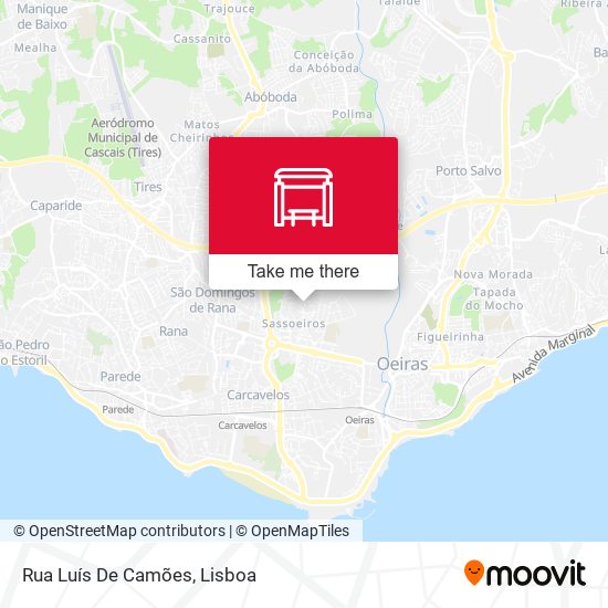Rua Luís De Camões map
