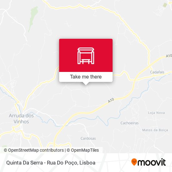 Quinta Da Serra - Rua Do Poço map