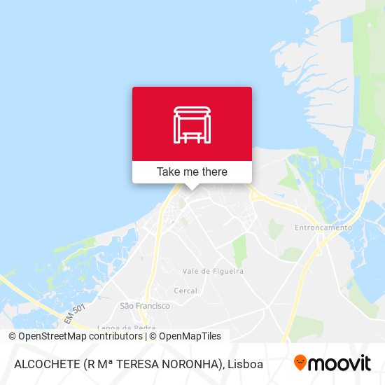 ALCOCHETE (R Mª TERESA NORONHA) map