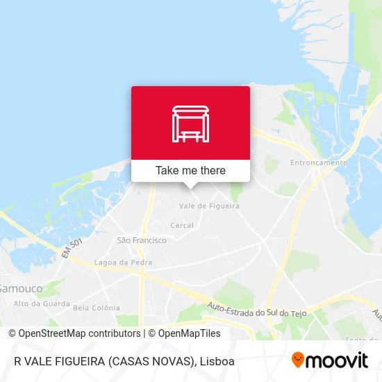 R VALE FIGUEIRA (CASAS NOVAS) map