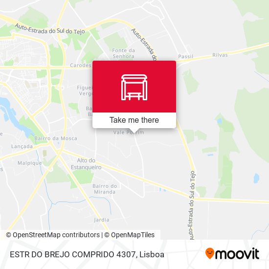 ESTR DO BREJO COMPRIDO 4307 map