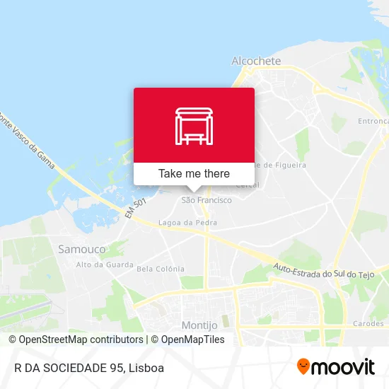 R DA SOCIEDADE 95 map