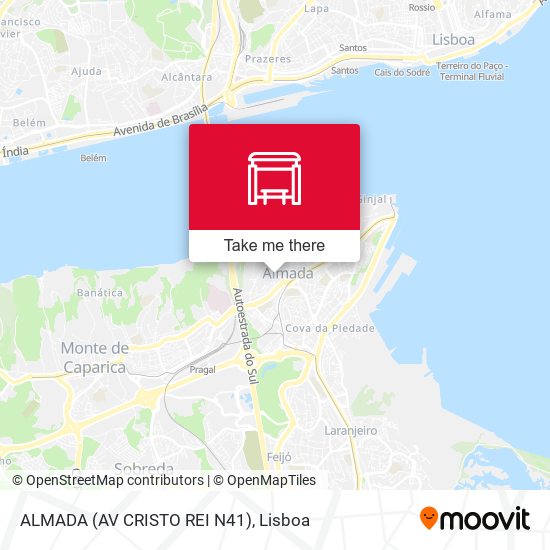 ALMADA (AV CRISTO REI N41) map