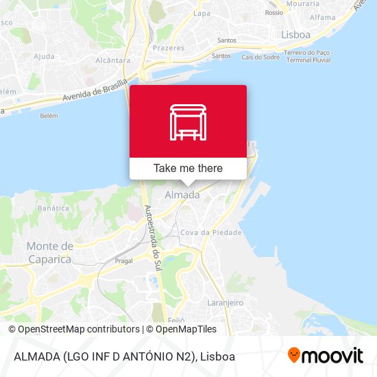 ALMADA (LGO INF D ANTÓNIO N2) map
