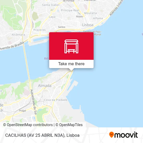 CACILHAS (AV 25 ABRIL N3A) map