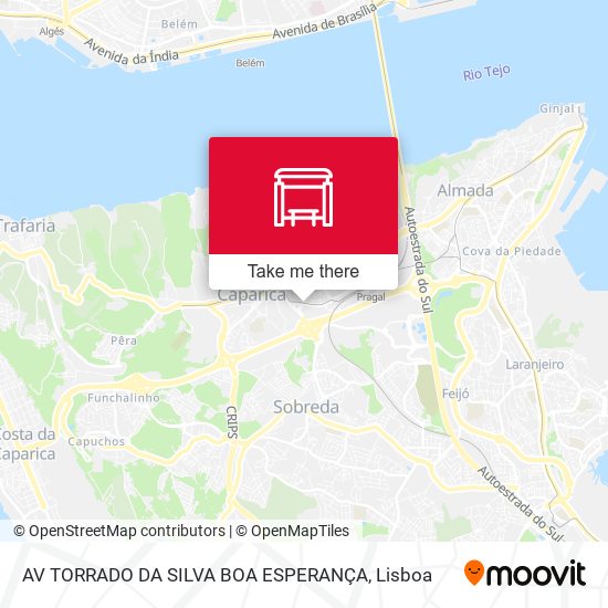 AV TORRADO DA SILVA BOA ESPERANÇA map