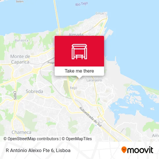 R António Aleixo Fte 6 map