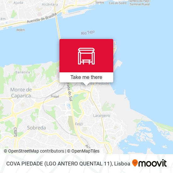 COVA PIEDADE (LGO ANTERO QUENTAL 11) map