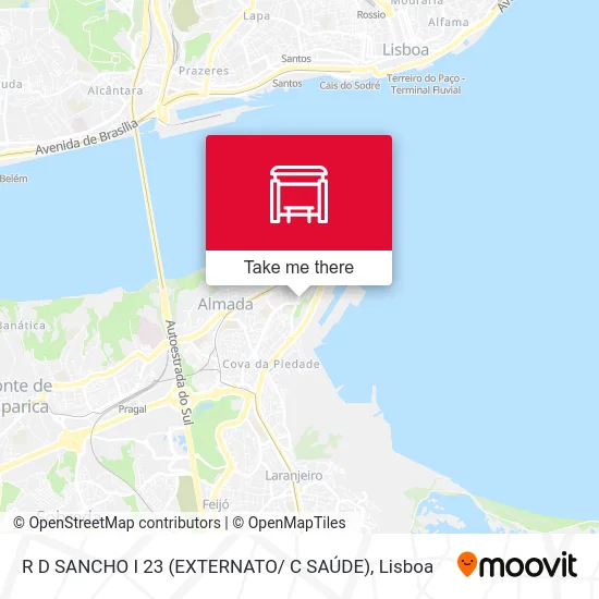 R D SANCHO I 23 (EXTERNATO/ C SAÚDE) map