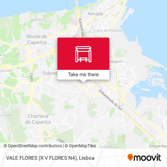VALE FLORES (R V FLORES N4) mapa