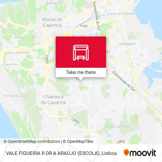 VALE FIGUEIRA R DR A ARAÚJO (ESCOLA) mapa