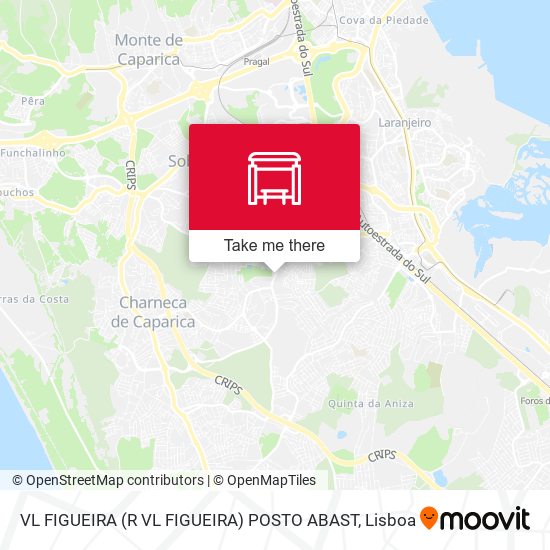 VL FIGUEIRA (R VL FIGUEIRA) POSTO ABAST mapa